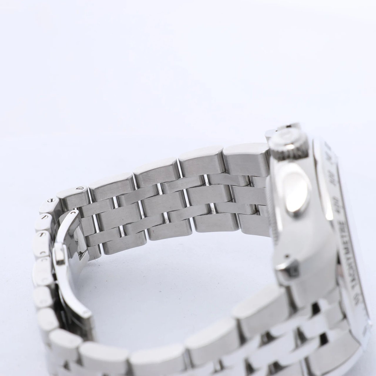 Tudor Chronautic 79380P 832584 SS AT Watch with Black Dial Zwart