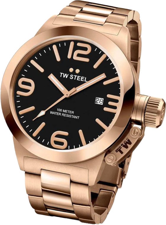 TW Steel TW Steel CB171 Canteen Bracelet Horloge 45mm Roze