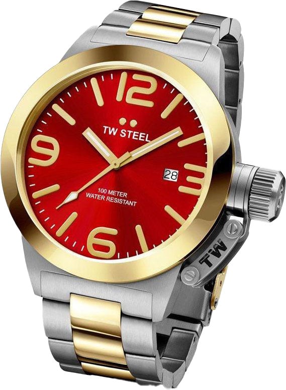 TW Steel TW Steel CB71 Canteen Bracelet Horloge 45mm Goud
