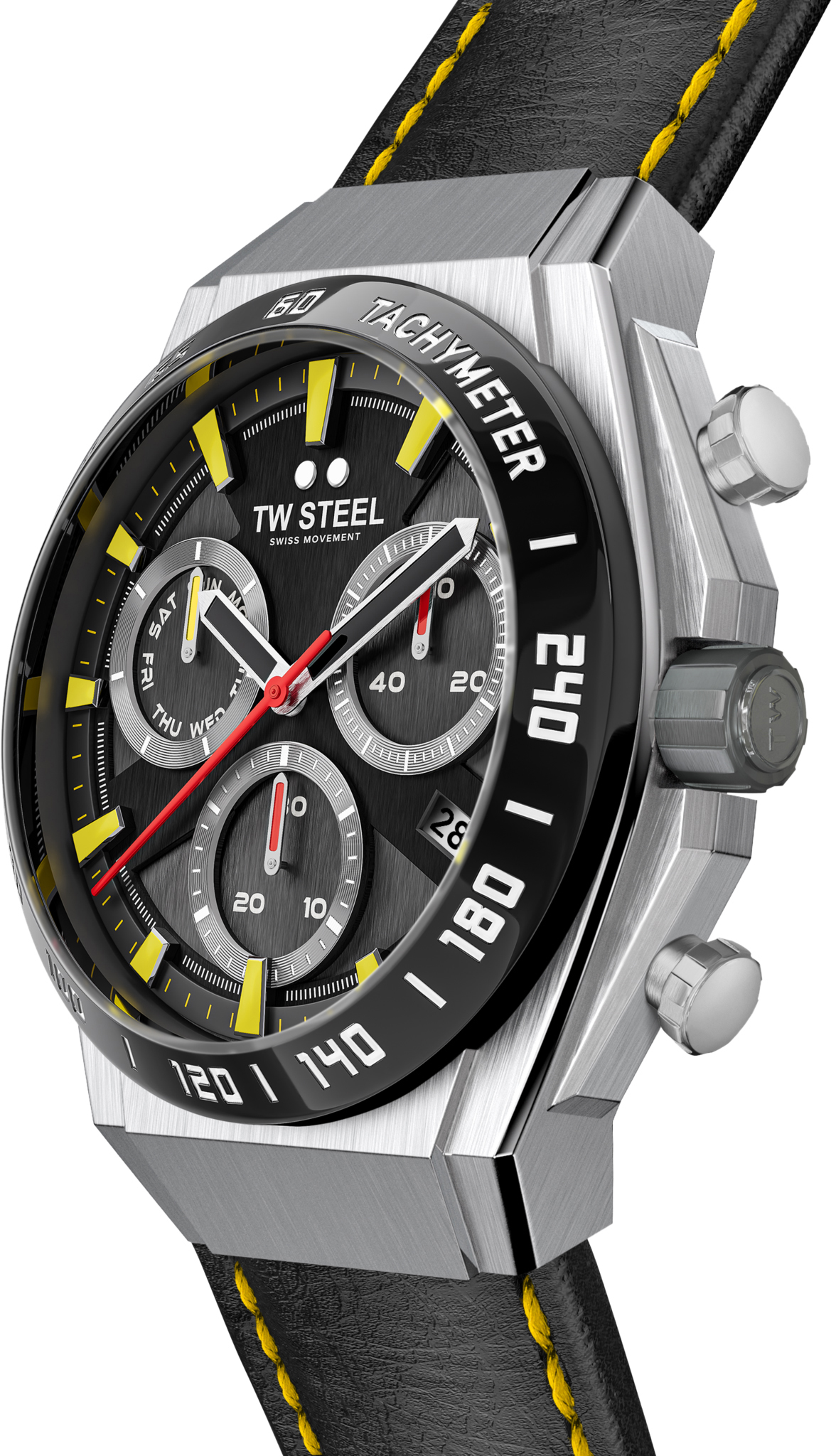 TW Steel CE4071 Fast Lane Limited Edition heren horloge 44 mm Zwart