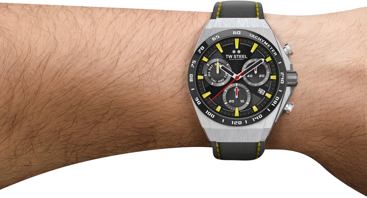 TW Steel CE4071 Fast Lane Limited Edition heren horloge 44 mm Zwart