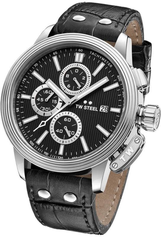TW Steel TW Steel CE7002 CEO Adesso Chronograaf Horloge 48mm Zwart