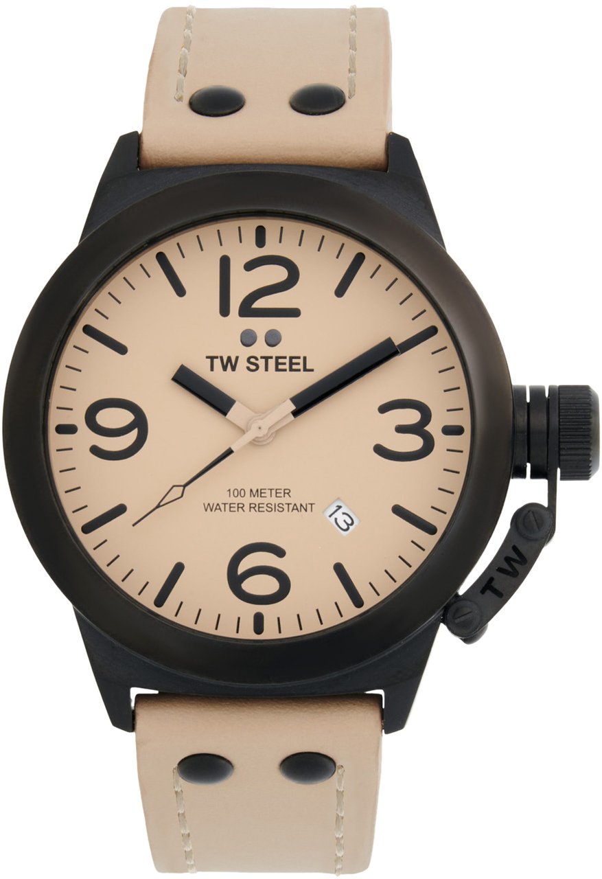 TW Steel TW Steel TWCS114 New Canteen Zwart Beige S Zwart