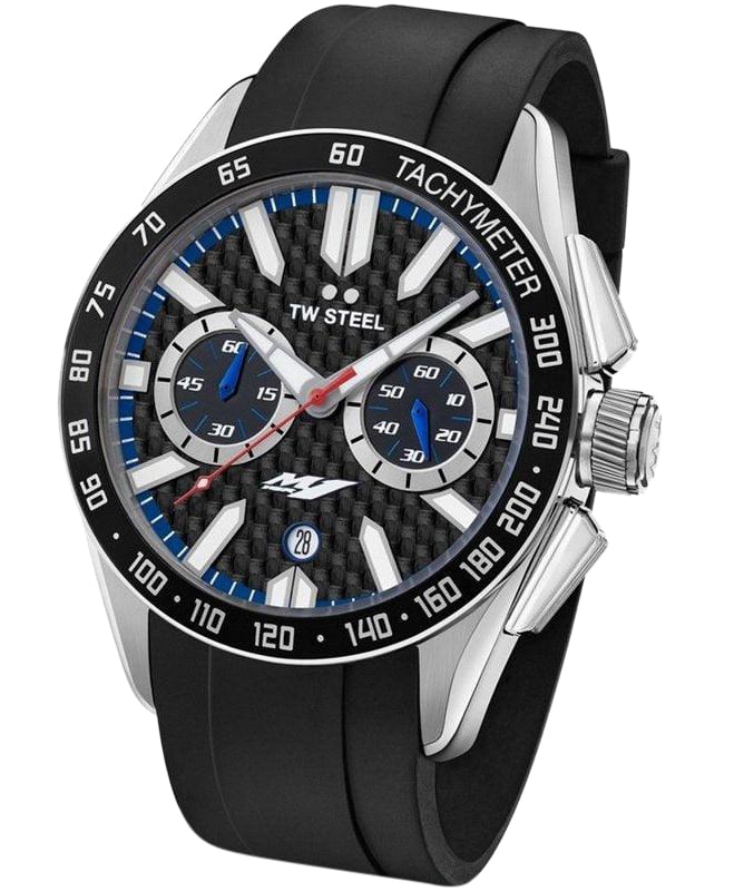 TW Steel TW Steel GS2 Yamaha Factory Racing Chronograaf Horloge 46mm Zwart