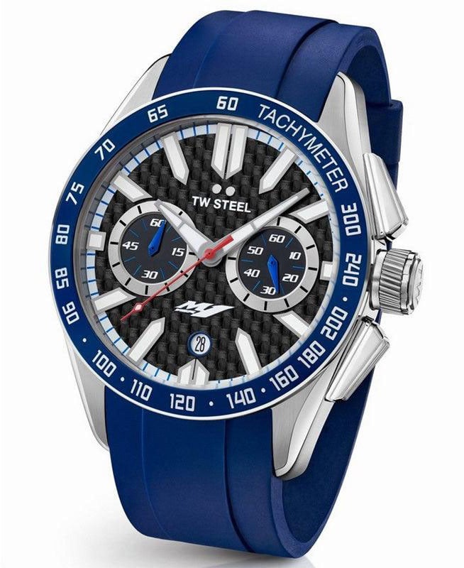 TW Steel TW Steel GS3 Yamaha Factory Racing Chronograaf Horloge 42mm Blauw