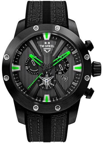 TW Steel TW Steel GT12 Veloce Grand Tech Limited Edition 47mm Zwart