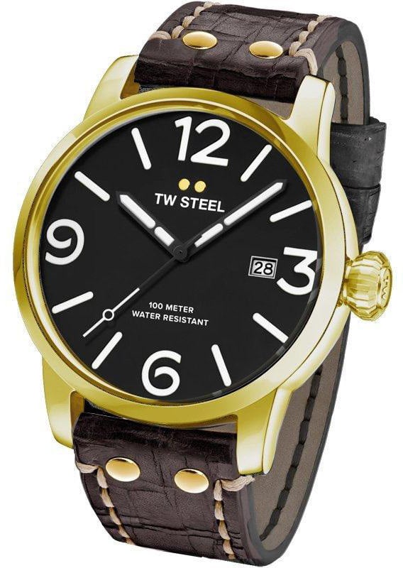 TW Steel TW Steel MS52 Maverick Horloge 48mm Zwart