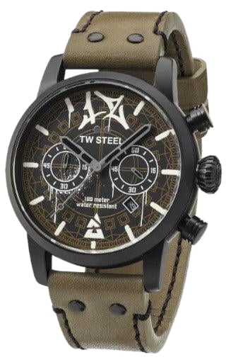 TW Steel TW Steel MS98 Blast - Special Edition Chronograaf Herenhorloge 48mm Groen