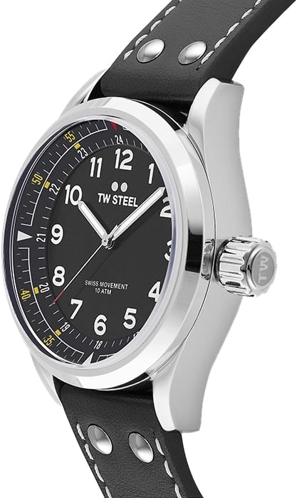 TW Steel Swiss Volante SVS103 horloge 45mm Zwart