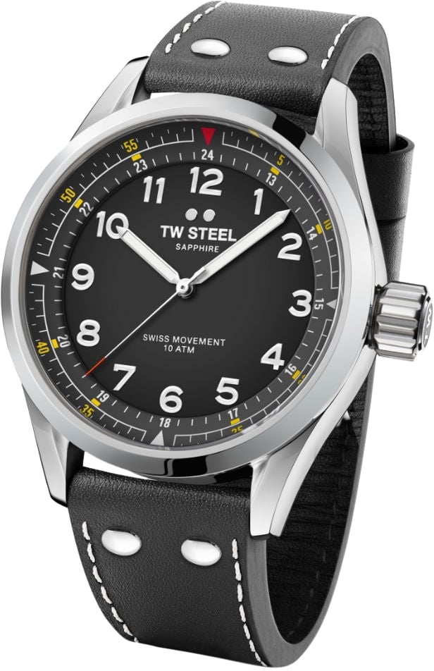 TW Steel Swiss Volante SVS103 horloge 45mm Zwart