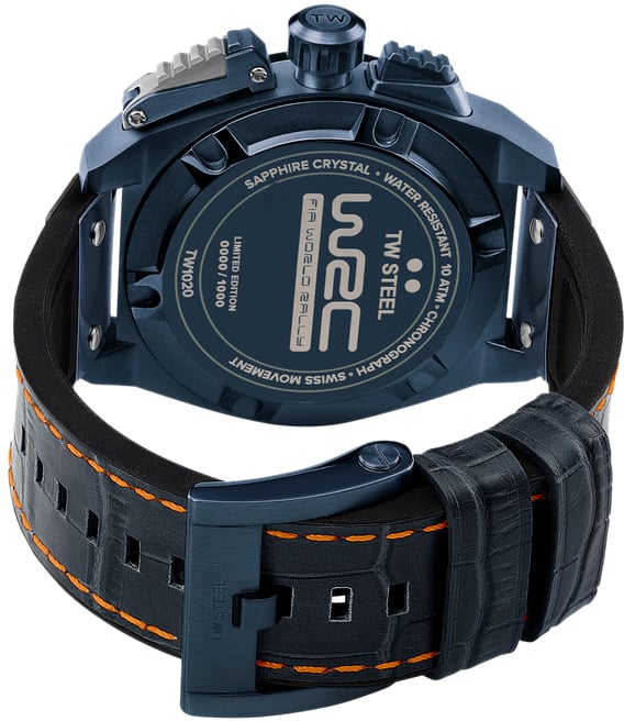 TW Steel TW1020 Fast Lane WRC Limited Edition horloge 46 mm Blauw