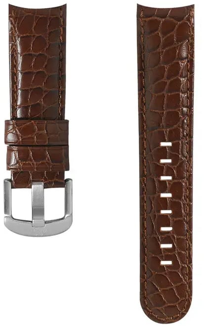 TW Steel TWB127 24 mm horlogeband bruin leer croco Bruin