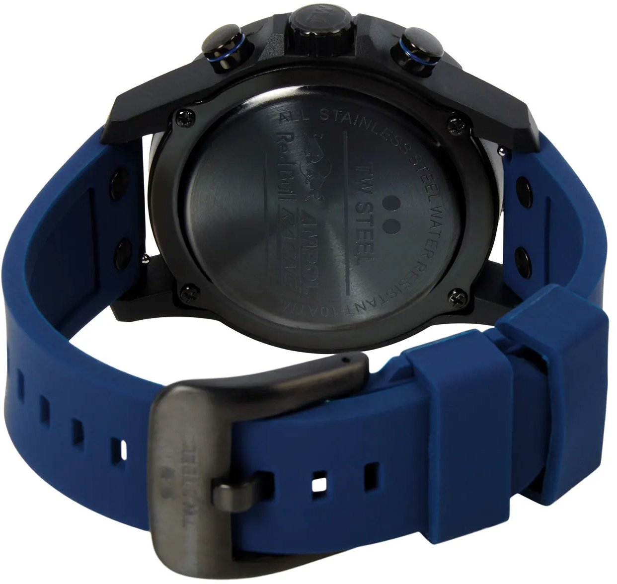 TW Steel TW Steel TWCA6 Carbon Zwart Blauw Red Bull Ampol 44mm Zwart