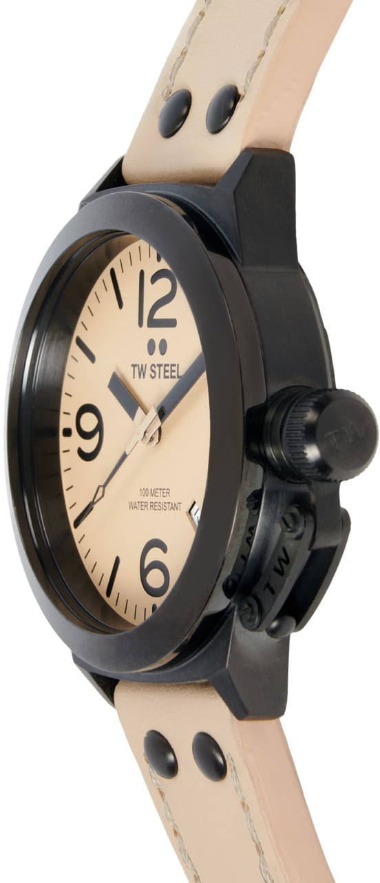 TW Steel TW Steel TWCS114 New Canteen Zwart Beige S Zwart