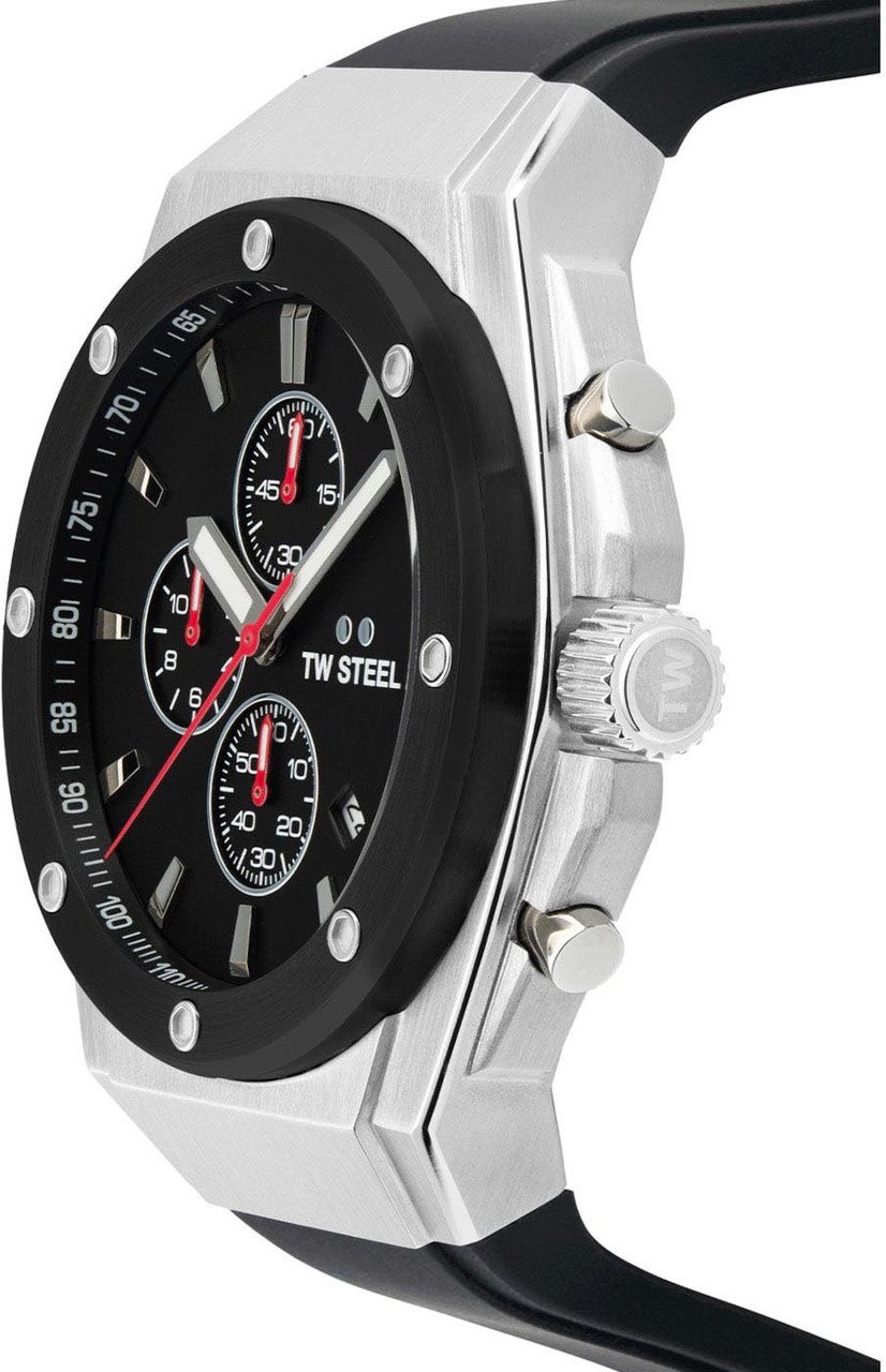 TW Steel CEO Tech - Horloge - Zwart Zilver