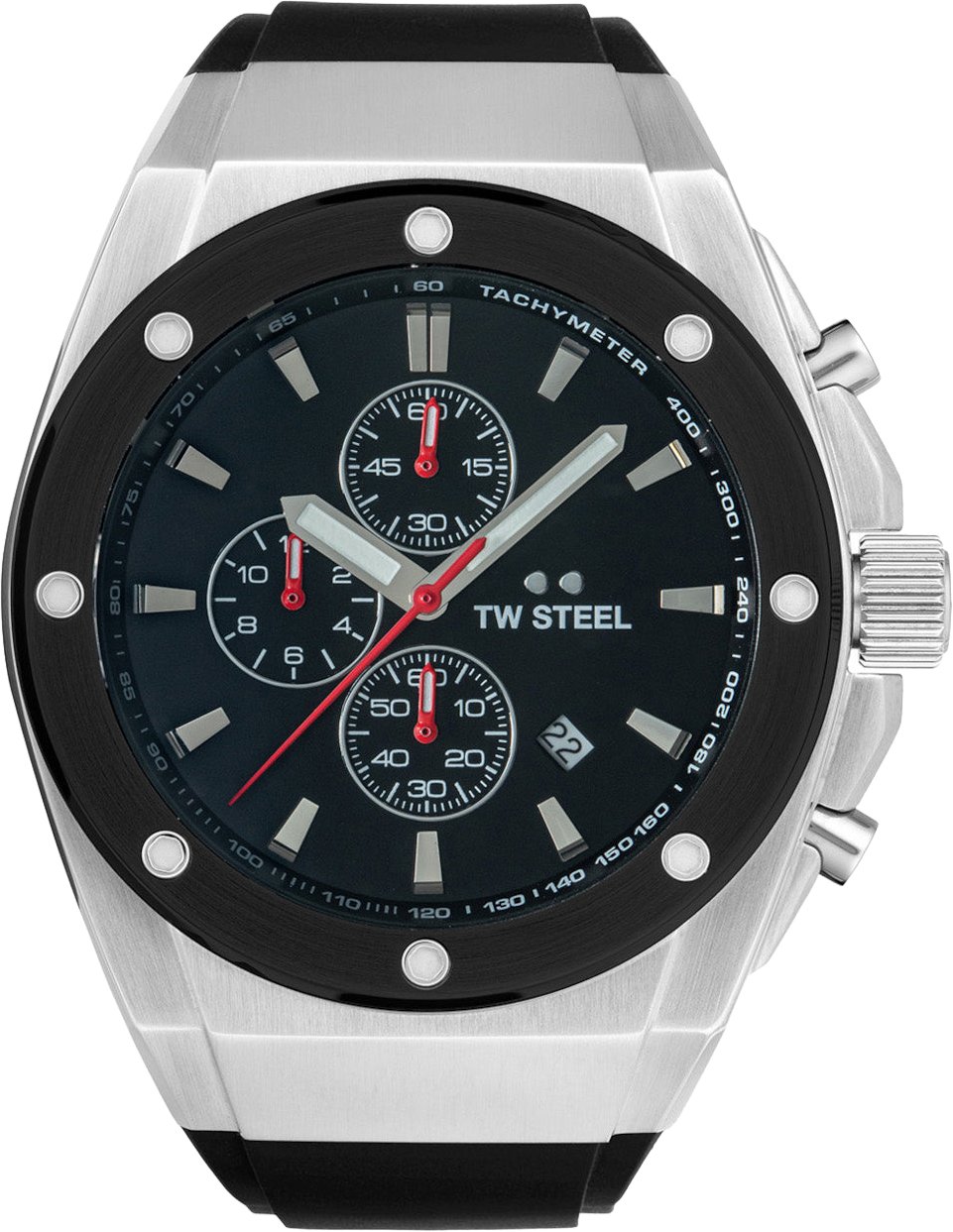TW Steel CEO Tech - Horloge - Zwart Zilver