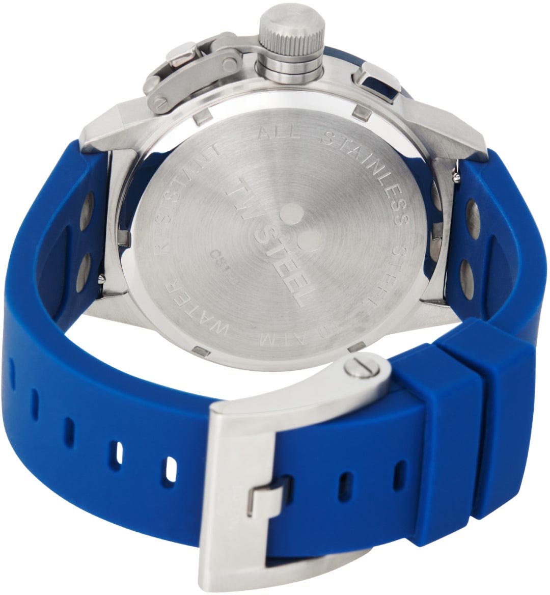 TW Steel Canteen - Horloge - BlauwRood Divers