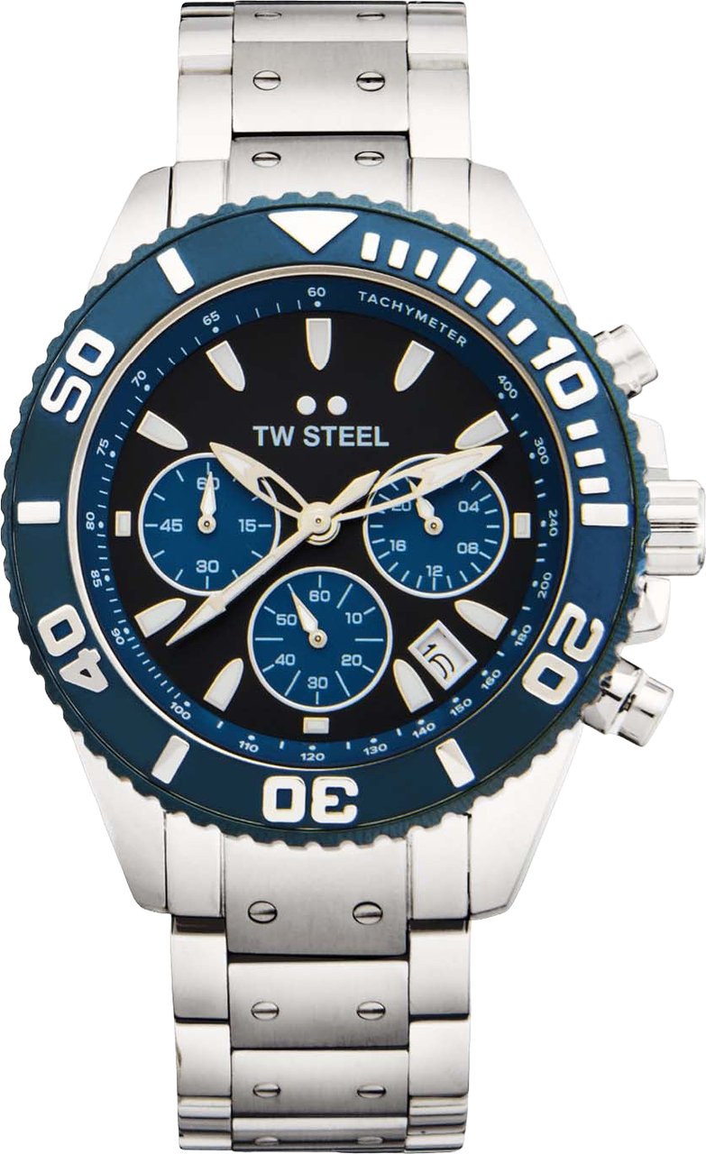 TW Steel - Horloge - Blauw Divers