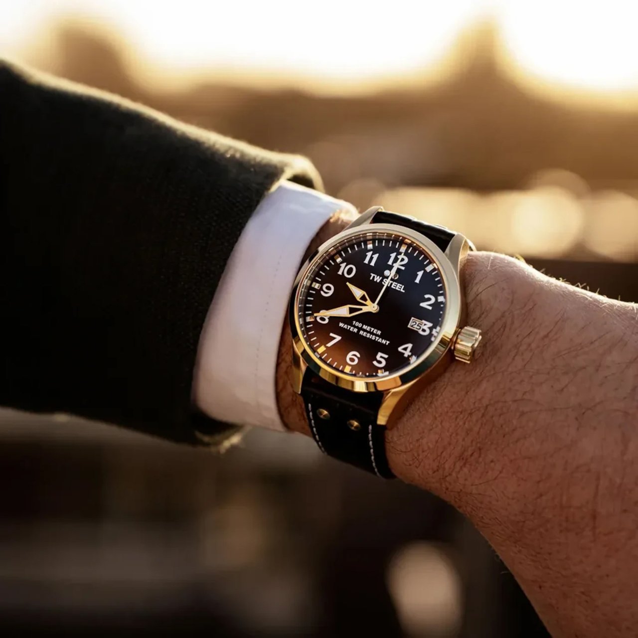 TW Steel New Volante - Horloge - Groen Goud
