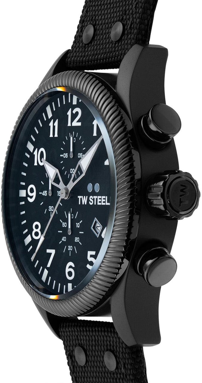 TW Steel Volante - Horloge - Zwart Zwart