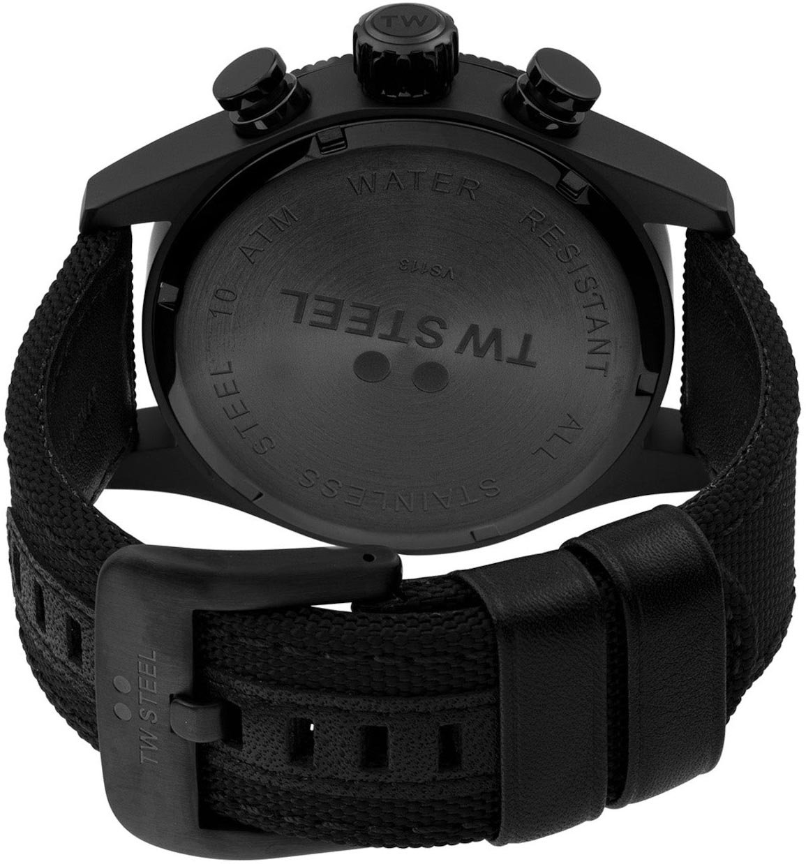 TW Steel Volante - Horloge - Zwart Zwart