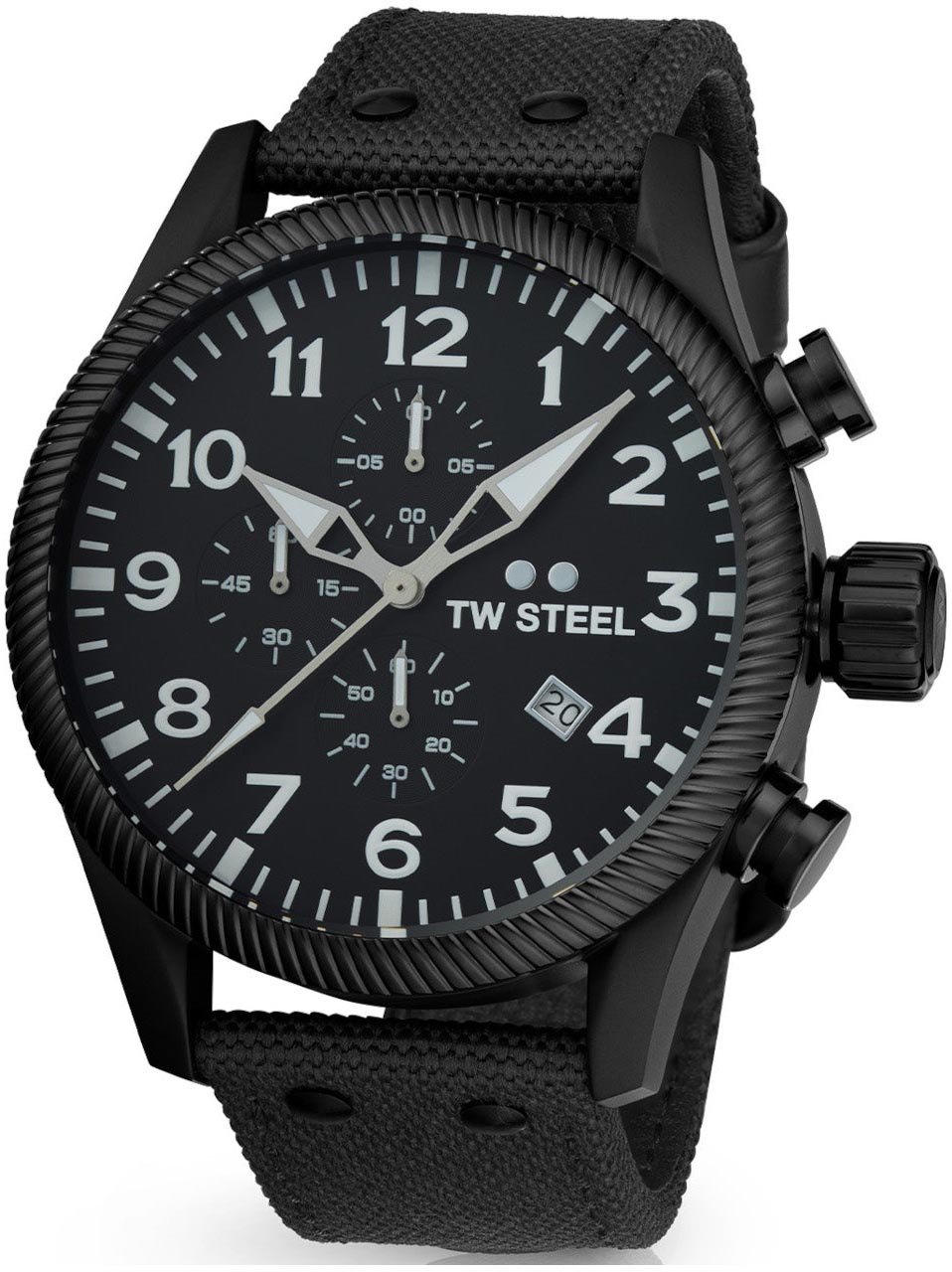 TW Steel Volante - Horloge - Zwart Zwart