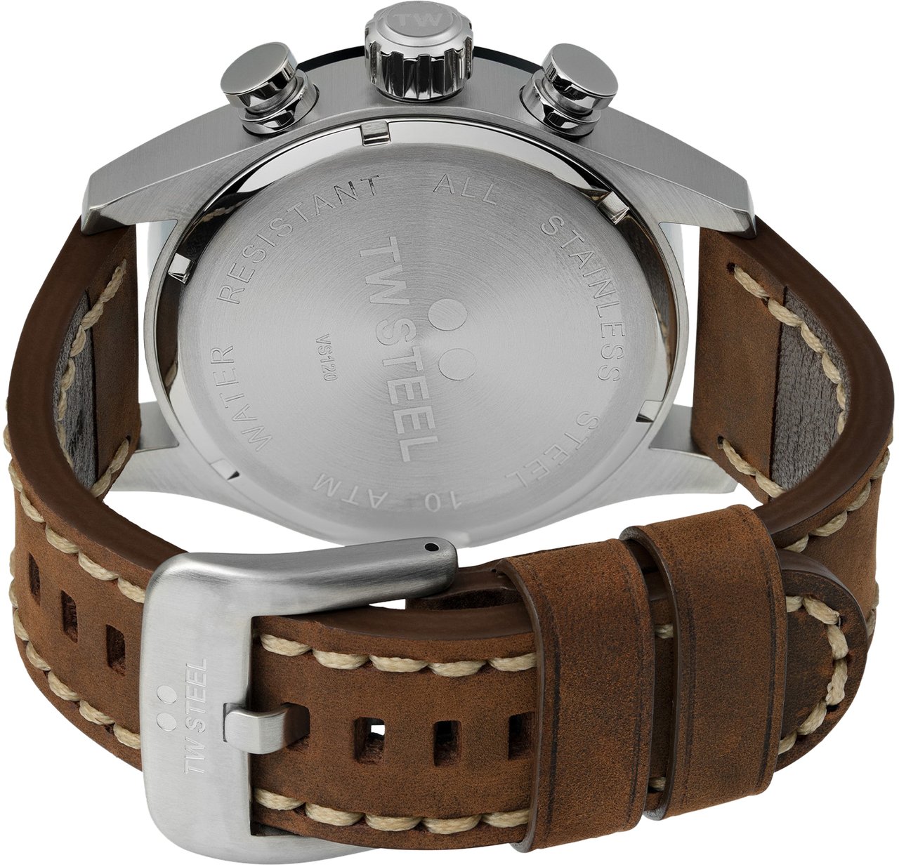 TW Steel VS120 Volante  chronograaf horloge 48 mm Zwart