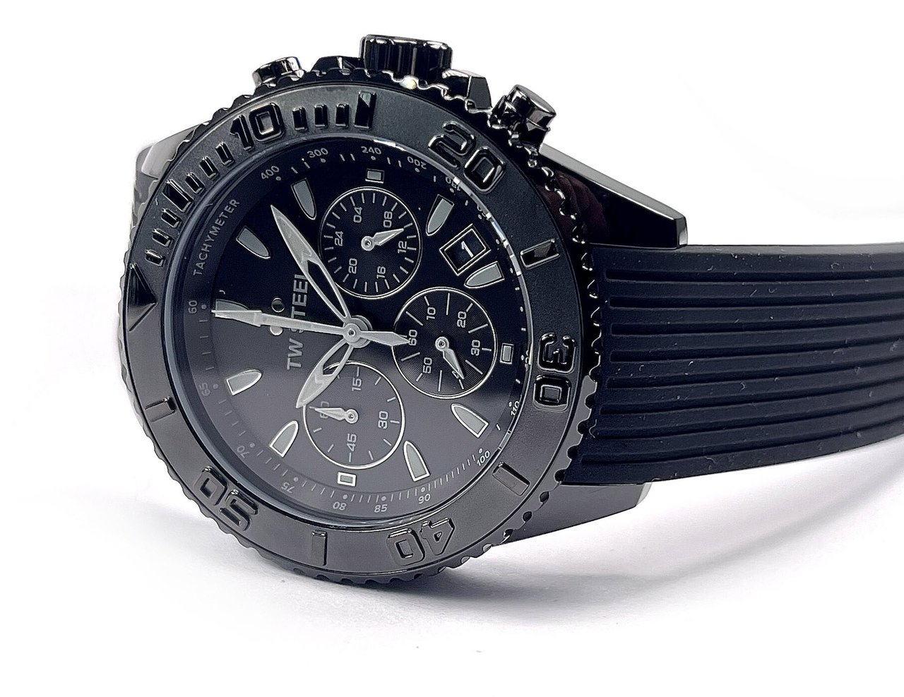 TW Steel TW Steel TWVS117 Volante XXL Nutrition limited edition Chrono 45mm Zwart