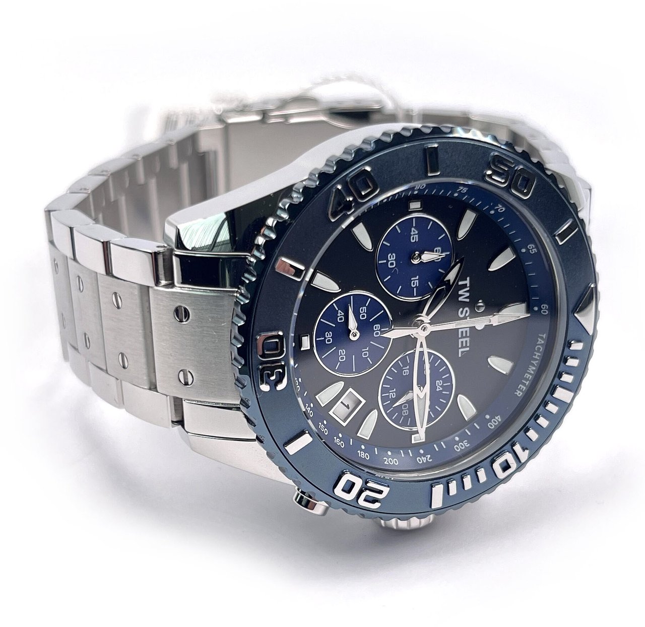 TW Steel TW Steel TWVA6 Vanceur Diver Staal 42mm Zilver