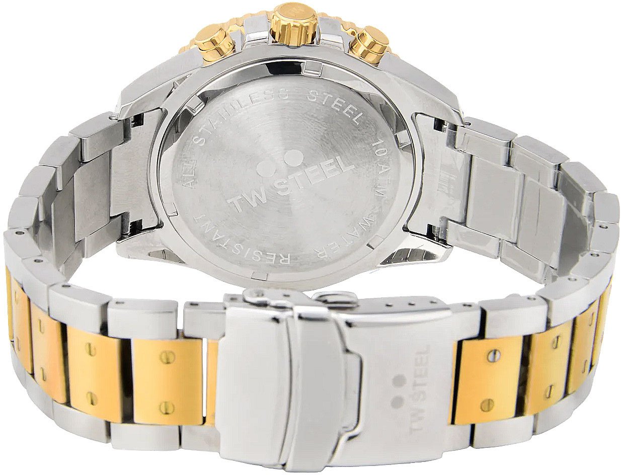 TW Steel TW Steel TWVA8 Vanceur Diver Staal Gp 42mm Zilver