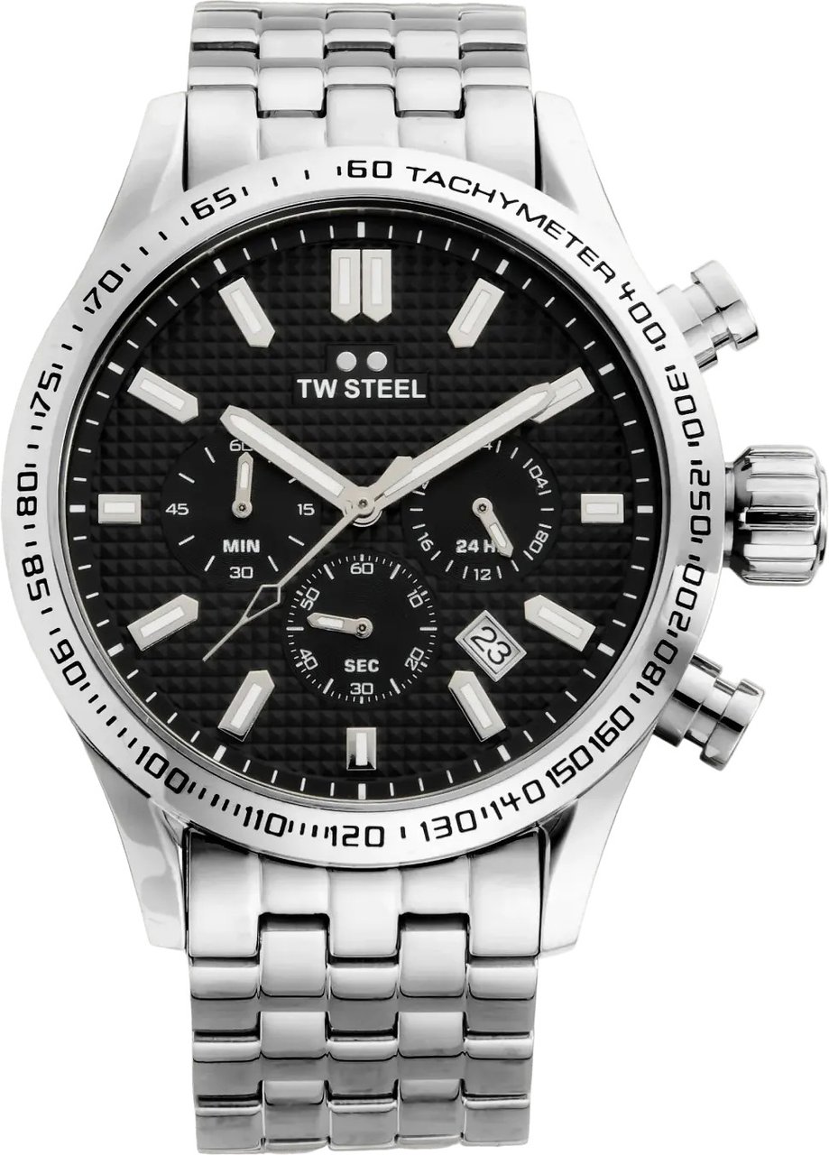 TW Steel TW Steel Volante TWVB2 Chrono Ø45mm Zilver