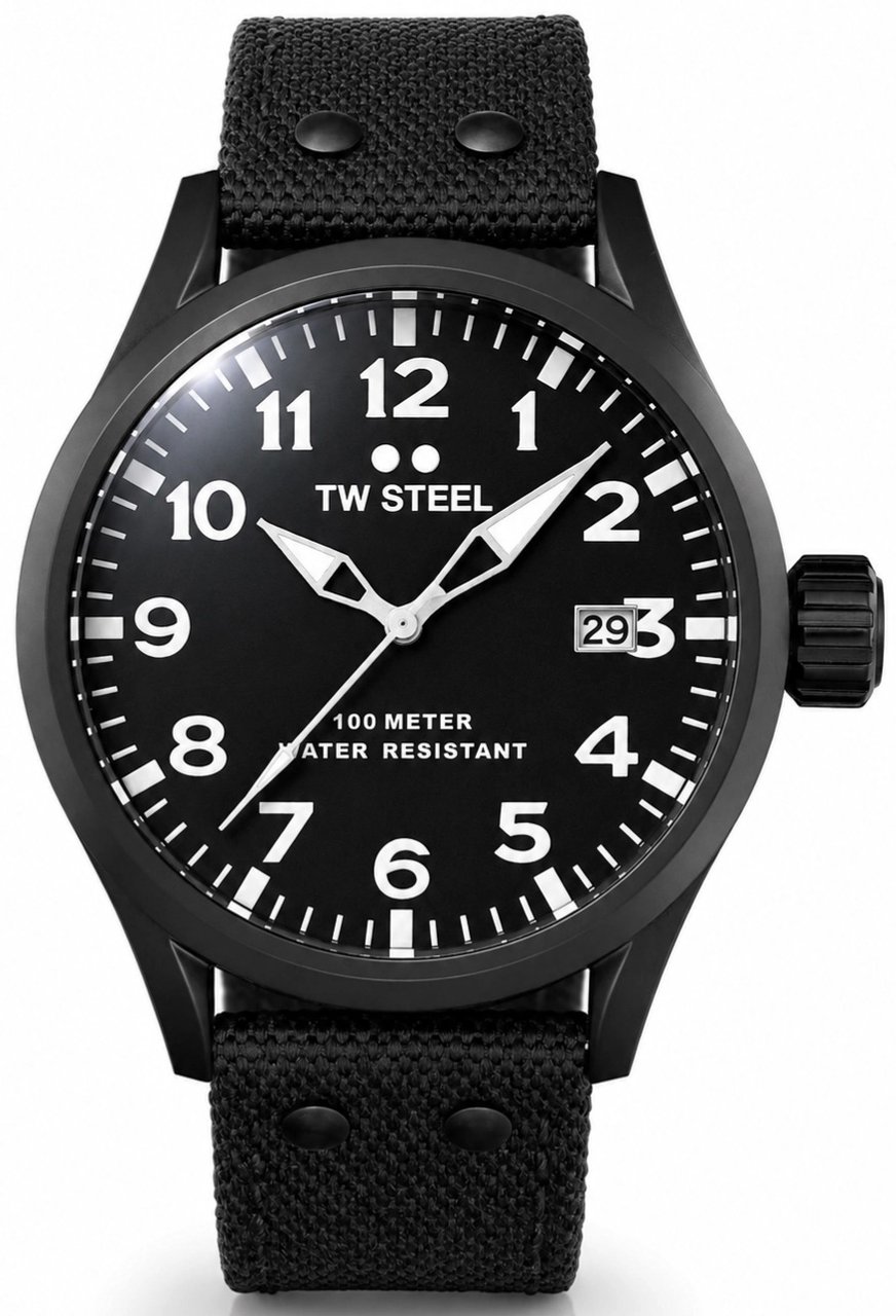 TW Steel VS103 Volante  horloge 45 mm Zwart