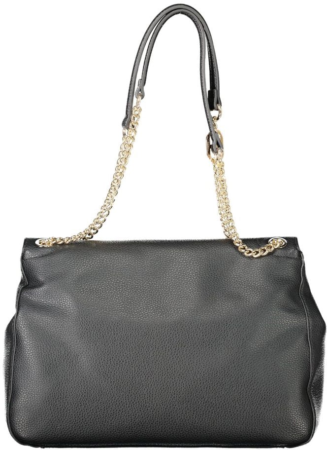 Twin-set Twinset Nero Polyurethane Women Shoulder Bag Zwart