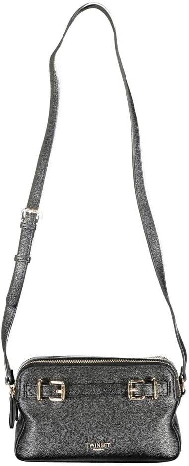 Twin-set Twinset Nero Poliuretano Women Bag Zwart
