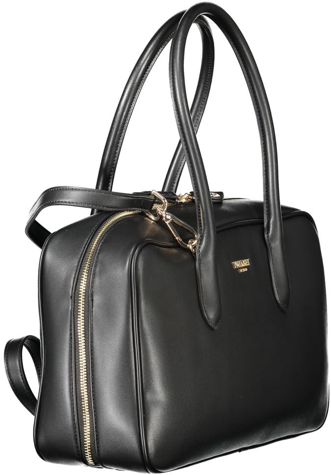 Twin-set Twinset Nero Poliuretano Women Handbag Zwart