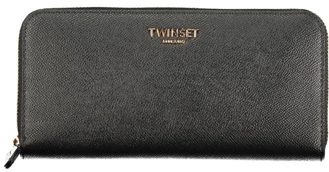 Twin-set Twinset Nero Poliuretano Women Wallet Zwart