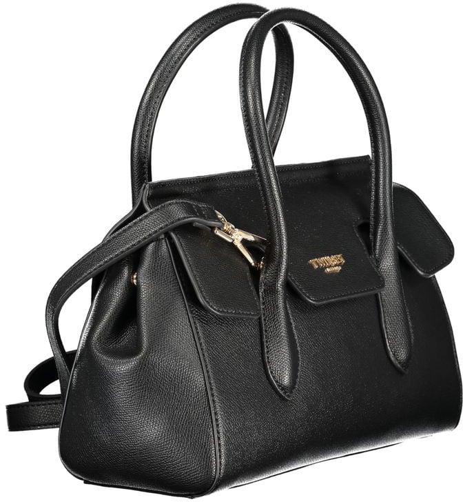 Twin-set Twinset Nero Poliuretano Womens Handbag Zwart