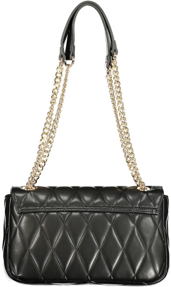 Twin-set Twinset Black Polyurethane Women Handbag Zwart