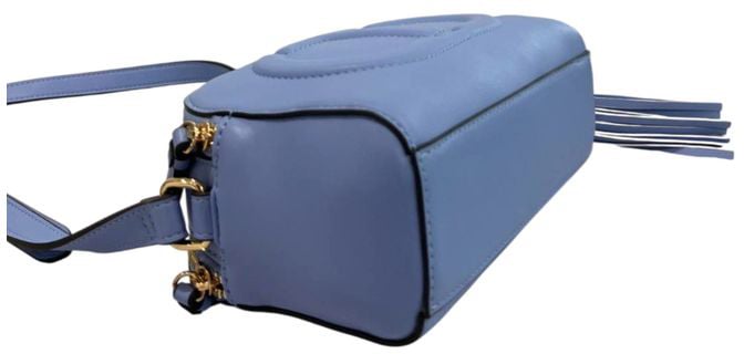Twin-set Twinset Blue PU Women Crossbody Blauw
