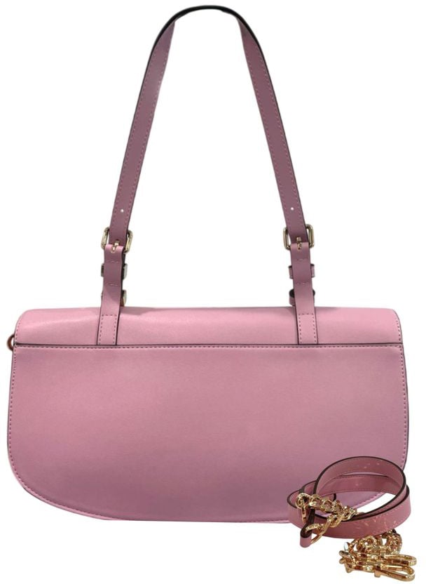 Twin-set Twinset Pink PU Women Shoulder Bag Roze