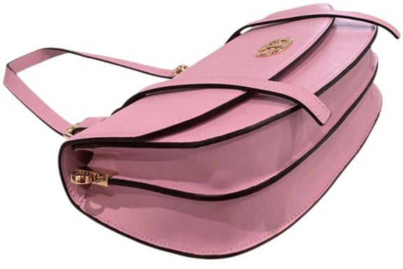Twin-set Twinset Pink PU Women Shoulder Bag Roze