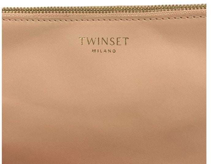 Twin-set Twinset Pink Polyurethane Women Clutch Divers