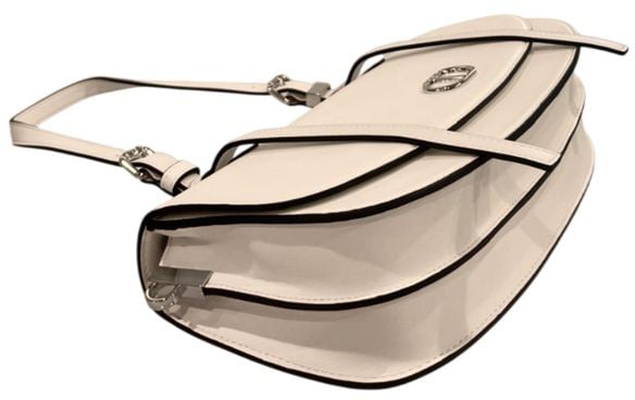Twin-set Twinset White PU Women Shoulder Bag Wit