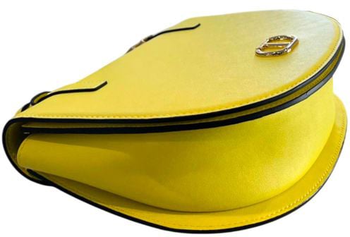 Twin-set Twinset Yellow PU Women Crossbody Bag Roze