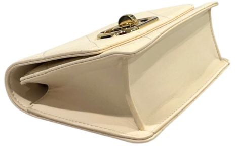 Twin-set Twinset Beige PU Women Crossbody Bag Zwart