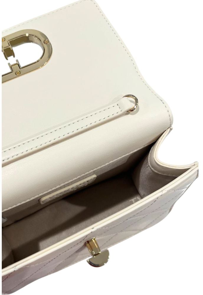 Twin-set Twinset Beige PU Women Crossbody Bag Zwart