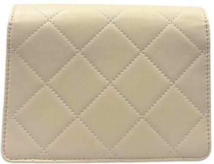Twin-set Twinset Beige PU Women Crossbody Bag Zwart