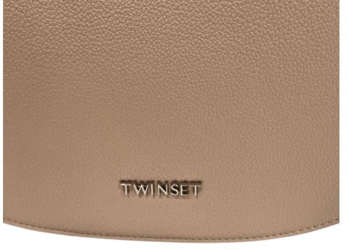 Twin-set Twinset Pink PU Women Shoulder Bag Roze