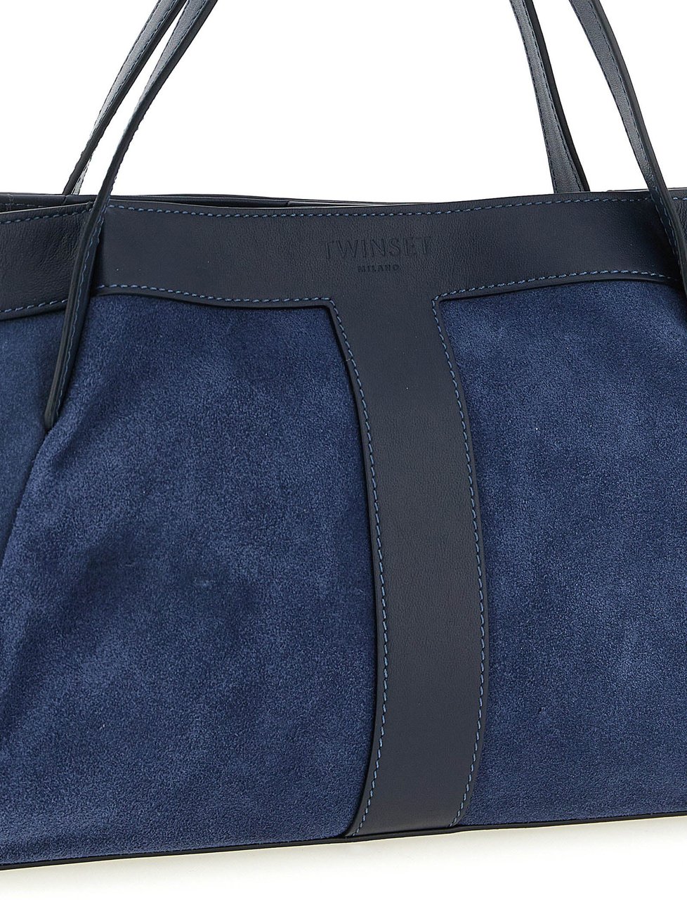 Twin-set Twinset Blue Polyethylene Shoulder Bag Blauw