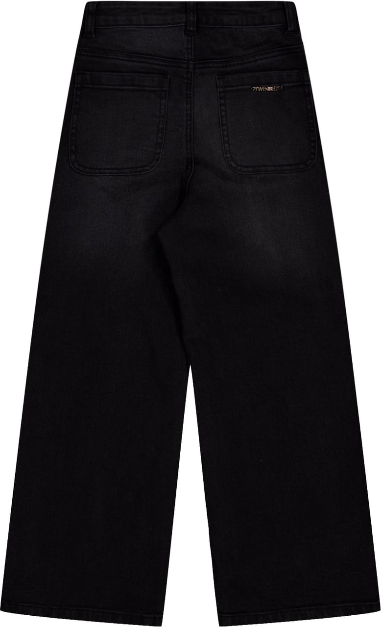 Twin-set Twinset Kinder Meisjes Jeans In Zwart Zwart